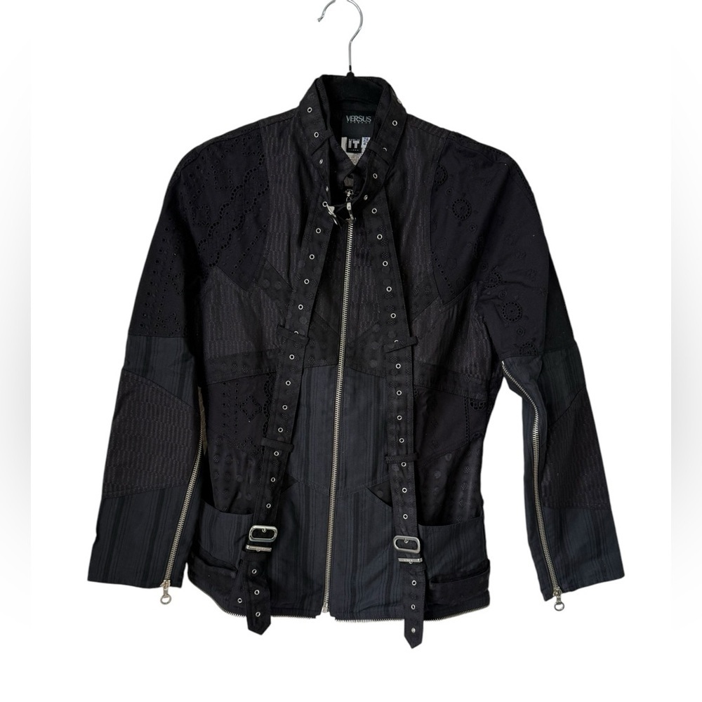 VTG Versace Versus Zip Front Jacket Size 28/42